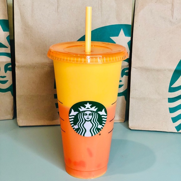 Starbucks Other - ✨Last One✨ Starbucks Marigold Color Changing Cup